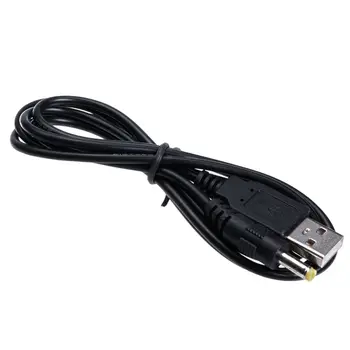 1шт 1,2 м Чистая Медь Черный 1A 5V USB К DC 4.0x1.7 мм Кабель Зарядного Устройства Для Зарядки ForSony PSP 4.0 Интерфейс Универсальный