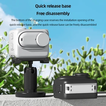 Защитная оболочка, силиконовый чехол для камеры, защита от царапин, защитная коробка для камеры, мини-сумка для хранения Insta360 GO3
