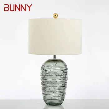 Настольная лампа BUNNY Nordic Modern Glaze Модное Искусство Гостиная Спальня Отель LED Индивидуальность Оригинальность Настольная лампа