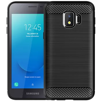 Противоударный Чехол Для Samsung J2 Core Galaxy j2 2018 j2 чистый Противоударный Силиконовый Чехол для galaxy j2 pro 2018 Чехлы из Углеродного Волокна