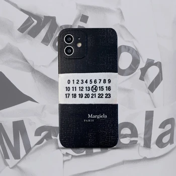 Чехол для телефона с рисунком личи Margiela Printing для iPhone 13 12 14 Pro Max MiNi 7 8 Plus X XS XR 11 SE 2 Задняя крышка