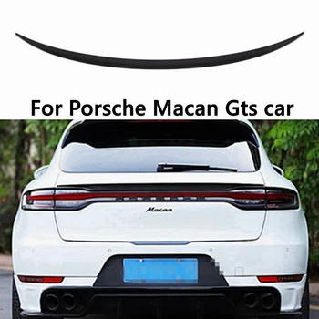 Для Porsche Macan Gts автомобильный спойлер Macan Turbo аксессуары для украшения заднего фонаря из углеродного волокна и цветной спойлер 2018-2020