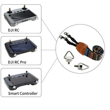 Для DJI RC/RC PRO Пульт Дистанционного Управления с Экраном Ремень Слинг Шейный Ремешок для DJI Mini 3/mini 3pro/Mavic 3/Mavic 3Pro Drone