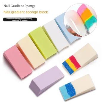 Цветная слойка для дизайна ногтей, Прочные инструменты для ногтей, гидрофильные и мягкие, мягкие и приятные для кожи.