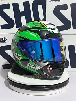 Шлем SHOEI X14 X-Четырнадцать Зеленый шлем полнолицевой гоночный мотоциклетный шлем Casco De Motocicle ECE