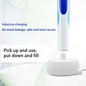 Универсальное зарядное устройство для электрической зубной щетки, легкое портативное сменное зарядное устройство для зубной щетки, самоконтроль для полости рта D12 D20 D16 D10