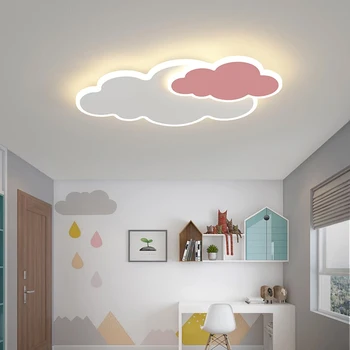 Облака, Светодиодные потолочные светильники для украшения спальни, детской комнаты, потолочный светильник для внутреннего освещения, Современная подсветка скрытого монтажа