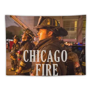 Чикагские Пожарные Гобелен Настенный Декор Настенное Подвесное украшение Эстетическое