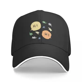 heartstopper привет с листьями Бейсболка на день рождения с защелкивающейся спинкой солнцезащитная шляпа Женская кепка Мужская
