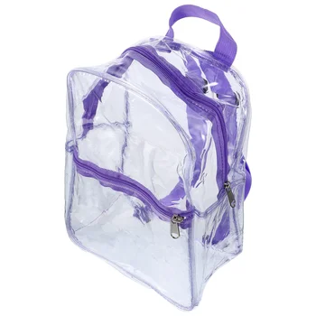 Прозрачный Рюкзак Женский Прозрачный Для хранения на открытом воздухе Мужские Детские рюкзаки Многофункциональная сумка через плечо для стадиона Маленькая