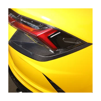 Для Lamborghini URUS 2018-2021 Карбоновая рамка заднего фонаря, Накладка заднего фонаря, Наклейка, Аксессуары