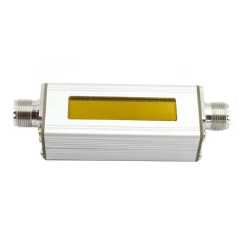 Высокочастотный Коротковолновый Измеритель стоячей волны SWR Power Meter + OLED + Аккумулятор Mini SWR 0-100 Вт 1.6 М-30 М Металл