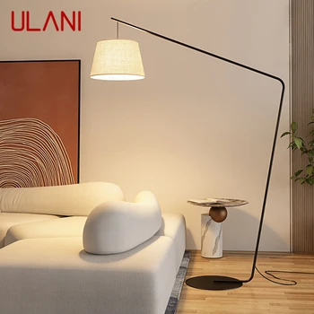Напольный светильник ULANI Nordic Black в рыбацком стиле, современная семейная гостиная Рядом с диваном, креативный декоративный светильник со светодиодной подсветкой