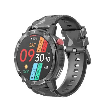 Смарт-часы C22, Bluetooth, вызов, Сон, Кровяное давление, Оксид Азота, Пульсометр, 1,6-дюймовый экран, Спортивный Фитнес-браслет Smartwat