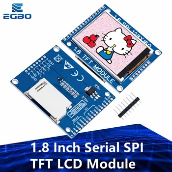 1,8-Дюймовый Последовательный SPI TFT ЖК-Модуль Дисплея PCB Adapter IC 128x160 Dot Matrix 3.3V 5V IO Inerface Cmmpatible LCD1602 Для Arduino