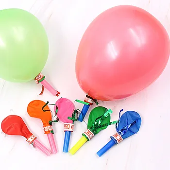 Красочный воздушный шар, дующий со свистом Дракон, Подарки для вечеринки по случаю Дня рождения для детей, Сувенирные подарки, Детские игрушки, Наполнитель