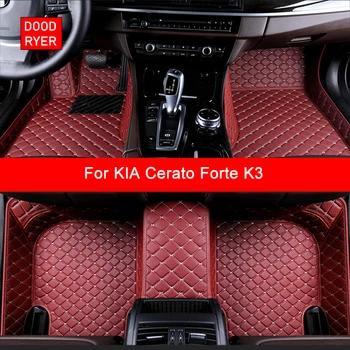 Сушилка для посуды Пользовательские Автомобильные Коврики для KIA Cerato Forte K3 Автоаксессуары Коврик для ног