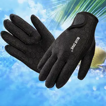 1 пара противоскользящих мягких 1,5 мм неопреновых перчаток для плавания с аквалангом для женщин и мужчин
