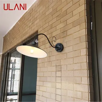 · Настенный светильник ULANI, классические бра, водонепроницаемая светодиодная лампа в форме рога для дома на крыльце виллы