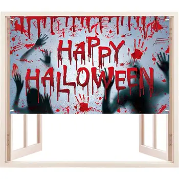 Кровавый Хэллоуин, Жуткая ткань, Фон с кровавым принтом на Хэллоуин, декор для фотосессии на Хэллоуин, реквизит для вечеринок, домашний декор на Хэллоуин