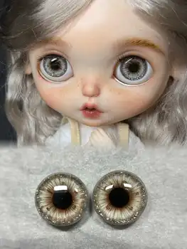 YESTARY 14 мм Blythe Eyes Чип BJD Кукла Аксессуары Для Кукольных Поделок Blythe Оригинальные магнитные Капли Клей Стеклянные Глаза Игрушка Подарки Для Девочек