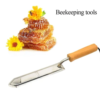 Автоматический нож для резки пчелиного меда с электрическим нагревом из нержавеющей стали, инструмент для пчеловодства