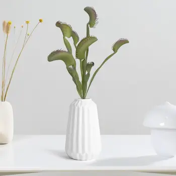 Практичное искусственное растение, реалистично выглядящая декоративная экологичная имитация Зеленого растения, Аксессуары для декора небольших бонсай