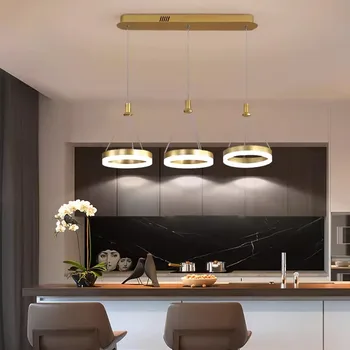 Современный домашний декор светодиодные светильники подвесные светильники для гостиной, люстры для столовой, подвесной светильник для внутреннего освещения