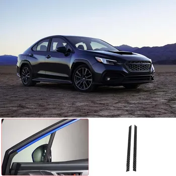 Для 2021-2023 Subaru WRX Внутренняя Отделка переднего стекла автомобиля из мягкого углеродного волокна, аксессуары для украшения интерьера автомобиля