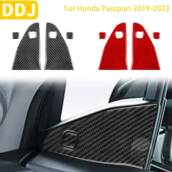 Для Honda Passport 2019-2023 Аксессуары Интерьер автомобиля из углеродного волокна Зеркало заднего вида Стекло Внутренняя отделка стойки Наклейка