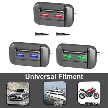 Автомобильная розетка для зарядки, Водонепроницаемый пылезащитный порт USB-C, адаптер питания для быстрой зарядки для большинства автомобилей, мотоциклов, лодок, фурнитура для дома на колесах I0U5