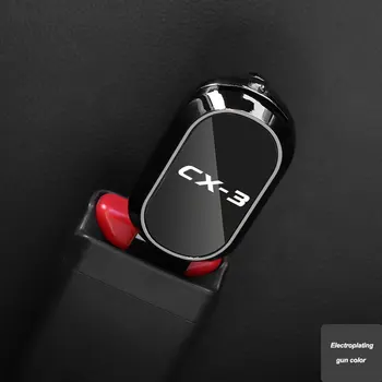 Автомобиль Новый Удлинитель Зажима Ремня Безопасности Гнездо Замка ремня Безопасности пряжка безопасности Для Mazda CX-3 CX3 CX 3 автомобильные аксессуары