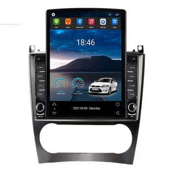 Автомобильный Радиоприемник Tesla Type Android System для Mercedes/Benz W203 W209 W219 W169 A160 C180 C200 C230 GPS Автомобильный Мультимедийный Плеер DVR FM