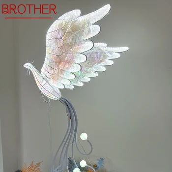 BROTHER Modern Phoenix Wedding Lantern Area Реквизит Уличный Фонарь LED Сценическое освещение Фестивальная Атмосфера Фоновое Украшение
