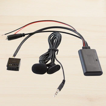 Автомобильный Bluetooth-совместимый кабель-адаптер с микрофоном Аудио MP3 Музыкальный адаптер Аудиокабель громкой связи для звонков Адаптер аудиокабеля для Ford Focus