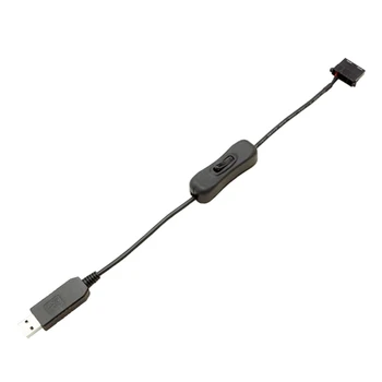 Кабель-адаптер USB к 4-контактному компьютерному вентилятору с разъемом кабеля питания от 5 В до 12 В 4-контактный вентилятор