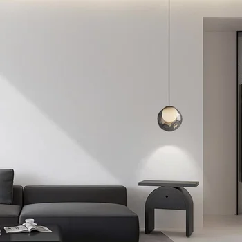 лампы из пузырькового стекла современные потолочные подвесные светильники лампа стеклянный шар deco maison роскошная дизайнерская люстра освещение