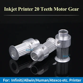 20 Зубьев для струйного принтера Infiniti Phaeton Allwin Human Atexco с 20 зубьями моторной передачи
