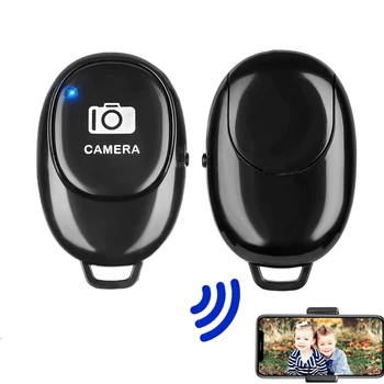 Мини-Bluetooth-совместимая кнопка дистанционного управления, беспроводной контроллер, автоспуск, ручка для фотокамеры, спуск затвора, селфи с телефона