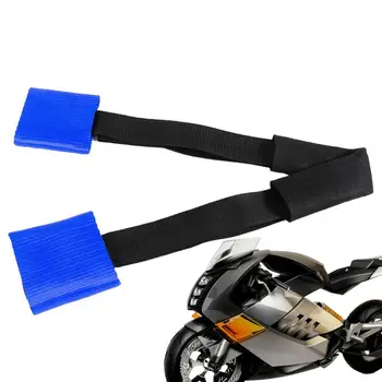 Ремень для переднего руля мотоцикла Транспортная перекладина Привязной ремень Универсальные нейлоновые ремни Аксессуары для мотоциклов