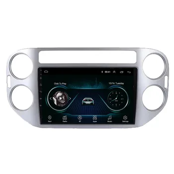 2 Din Android 12 Автомобильный Стерео Радио DVD GPS Мультимедийный Видеоплеер 5G WiFi Камера DSP Carplay Для Volkswagen Tiguan 1 NF 2006-16