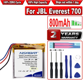 Аккумулятор HSABAT 800mAh для сменной беспроводной гарнитуры JBL Everest 300 700