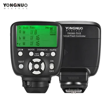 YONGNUO YN560-TX II Беспроводной контроллер запуска вспышки Trasmitter для Yongnuo YN-560III YN560IV RF-602 RF-603 II для Canon Nikon
