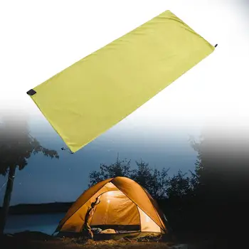 Спальный мешок с флисовым вкладышем, походное одеяло для взрослых, раскладывающееся 180x80 см