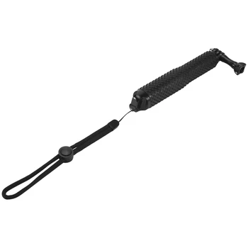 1 шт Выдвижные селфи-палки 48 см для Go Pro Hero 9 8 7 6 5 4 3 OSMO Action Черный