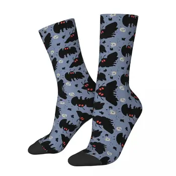 Мотылек - дневные синие носки, высококачественные чулки Harajuku, всесезонные Носки, Аксессуары для мужчин, подарок женщине на день рождения