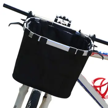 Передняя корзина Велосипедный питомец для переноски MTB Трубка Велосипедного руля Подвесная корзина 2 В 1 Съемный Складной Багаж