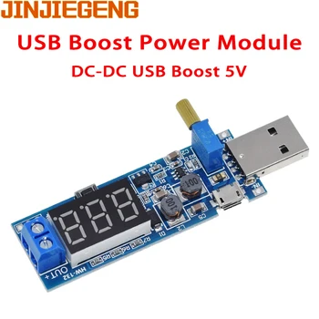 Повышающий понижающий преобразователь USB Повышающий / понижающий модуль питания DC-DC от 5 В до 3,3 В / 12 В С регулируемым выходом DC 1,2 В-24 В