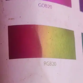 100 г трафаретной печати Сверхтонкими чернилами с интенсивным изменением цвета, оптически изменяющимися чернилами