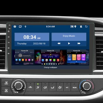 10-дюймовый автомобильный MP5-плеер Mirrorlink Wireless Carplay Android Auto Портативная автомобильная стереосистема Камера заднего вида GPS Навигация Запись звука